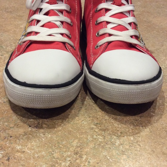 DC BATMAN VS SUPERMAN DAWN OF JUSTICE HI TOPS - Picture 4 of 8